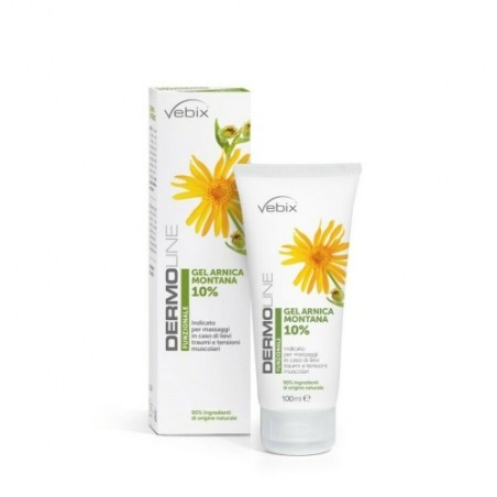 GEL ARNICA MONTANA 10% INDICATO PER MASSAGGI IN CASO DI LIEVI TRAUMI E TENSIONI MUSCOLARI  90% INGREDIENTI DI ORIGINE NATU