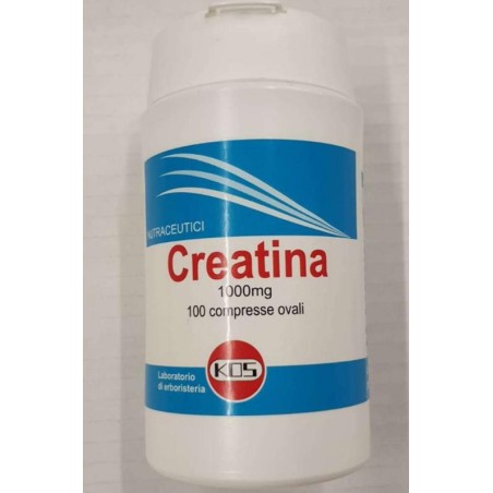 CREATINA 100 COMPRESSE OVALI INCREMENTA LE PRESTAZIONI FISICHE IN CASO DI ATTIVITÀ RIPETITIVE, DI ELEVATA INTENSITÀ E DI B