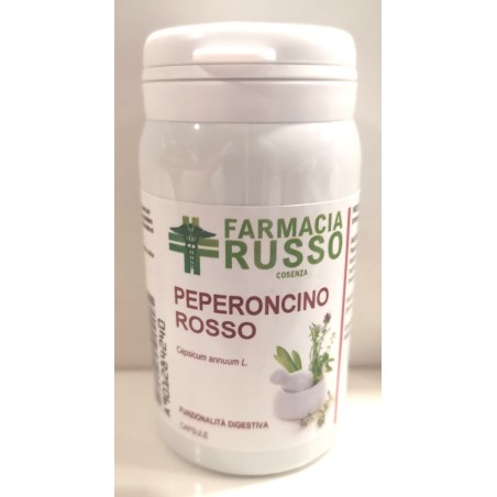 PEPERONCINO ROSSO 60 CAPSULE BRUCIA GRASSI, RIDUCE L' APPETITO, STIMOLA IL METABOLISMO, FAVORISCE LA TERMOGENESI  UTILE PE
