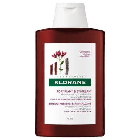 Klorane Chinina Stella Alpina Shampoo Fortificante Anticaduta 400 ml