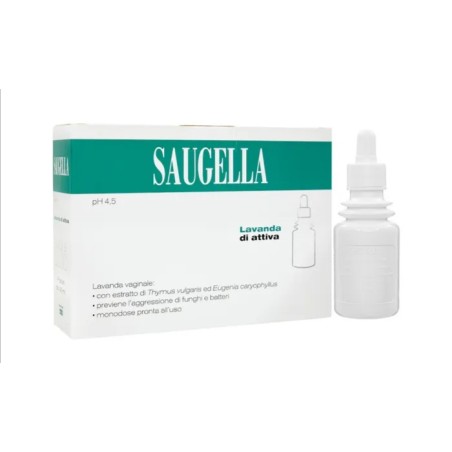 SAUGELLA LAVANDA VAGINALE ATTIVA 4 X 140 ML AZIONE ANTIBATTERICA, ANTIMICOTICA, ANTIOSSIDANTE, ANTINFIAMMATORIA, PREVIENE