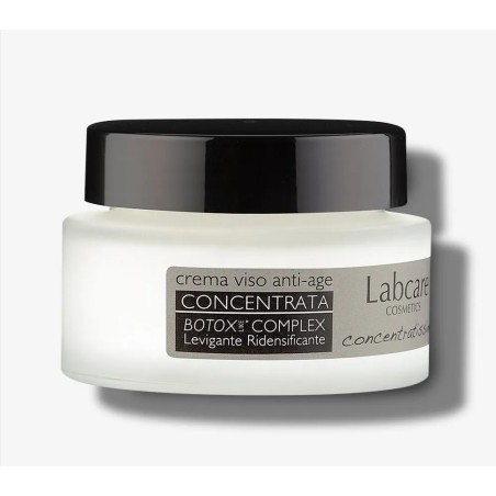 LABCARE CREMA VISO ANTI AGE CONCENTRATA BOTOX COMPLEX LEVIGANTE RIDENSIFICANTE  CON 6 AMINOACIDI, CON ARGIRELINA AD AZIONE