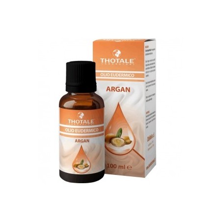 OLIO EUDERMICO ARGAN 100 ML IDRATA E NUTRE LA CUTE  RICCO DI SOSTANZE ANTIOSSIDANTI PREVIENE L' INVECCHIAMENTO CUTANEO  PR