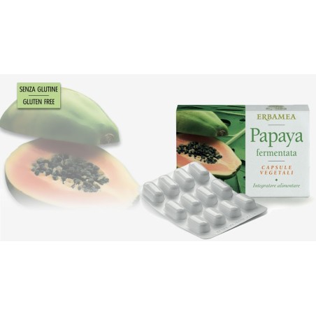 PAPAYA FERMENTATA 24 CAPSULE ANTIOSSIDANTE PER LE NATURALI DIFESE DEL SISTEMA IMMUNITARIO, PREVENZIONE DELL' INVECCHIAMENT