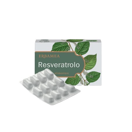 RESVERATROLO 24 CAPSULE PER LA REGOLARE FUNZIONALITÀ DELL' APPARATO CARDIOVASCOLARE, AZIONE DRENANTE, DEPURATIVA, ANTIOSSI