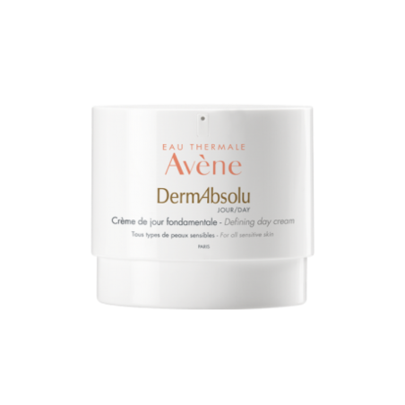 DERMABSOLU CREMA FONDAMENTALE AVENE GIORNO JOUR/DAY 40 ML PER UNA PELLE LUMINOSA, RIMPOLPATA, PIENA DI VITALITÀ, AZIONE RI