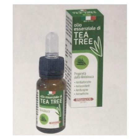 TEA TREE OIL 10 ML OLIO ESSENZIALE CON PROPRIETÀ ANTIBATTERICHE, ANTIOSSIDANTI, ANTIFUNGINE, ANTISETTICHE  COADIUVANTE PER
