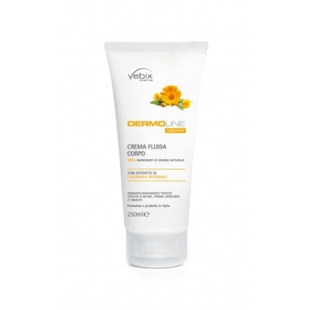 CREMA FLUIDA CORPO CALENDULA 250 ML NUTRIENTE, IDRATANTE CON PROPRIETÀ LENITIVE, EMOLLIENTI, RINFRESCANTI  CON OLI DI SESA