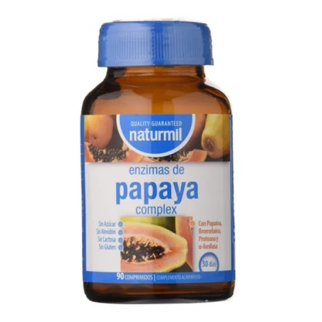 ENZIMI COMPLESSI PAPAYA 90 COMPRESSE CONTRASTA GLI INESTETISMI DELLA CELLULITE, AZIONE DRENANTE, FUNZIONALITÀ MICROCIRCOLO