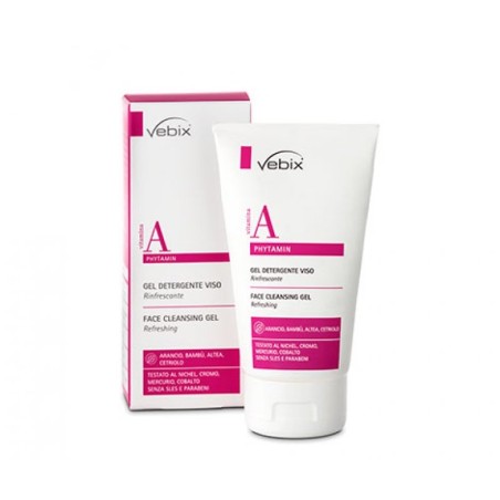 GEL DETERGENTE VISO 150 ML RINFRESCANTE CON ARANCIO, BAMBÙ, ALTEA, CETRIOLO  TESTATO AL NICHEL, CROMO, COBALTO, MERCURIO