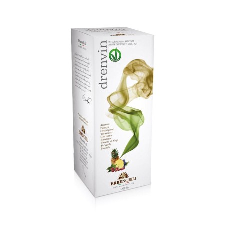 DRENVIN 250 ML AZIONE DRENANTE E DEPURATIVA CON ORTOSIFON, TÈ VERDE, ANANAS, TARASSACO, BARDANA  RIESCE A FAVORIRE IL SENS
