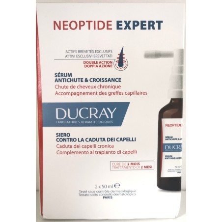 DUCRAY NEOPTIDE EXPERT SIERO CONTRO LA CADUTA DEI CAPELLI CRONICA, COMPLEMENTO AL TRAPIANTO DI CAPELLI  TRATTAMENTO DI 2 M