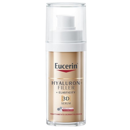 EUCERIN SIERO VISO 30 ML HYALURON - FILLER 3D SERUM + ELASTICITY PER RUGHE RIDOTTE, MACCHIE DELL ' ETÀ RIDOTTE, PELLE PIÙ