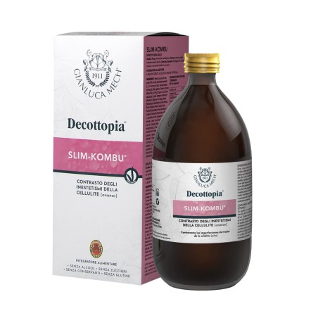 SLIM-KOMBU DECOTTOPIA 500 ML CONTRASTA GLI INESTETISMI DELLA CELLULITE, PARTICOLARMENTE INDICATO DURANTE REGIMI DIMAGRANTI