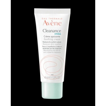 AVÈNE CLEANANCE HYDRA 40 ML TRATTAMENTO LENITIVO E IDRATANTE SPECIFICO PER LE PELLI DISSECCATE DA TRATTAMENTI FARMACOLOGIC