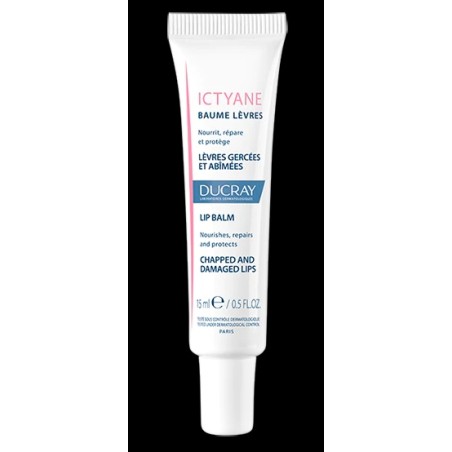 DUCRAY ICTYANE BALSAMO LABBRA IDRATANTE PER LABBRA SECCHE E SCREPOLATE DA NUTRIRE E PROTEGGERE CON VITAMINA E, VITAMINA F,