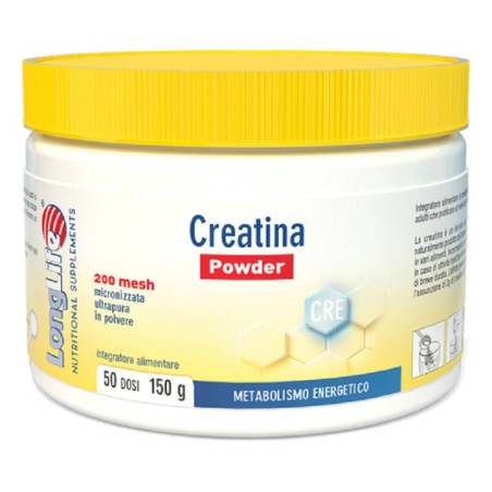 CREATINA MONOIDRATA POLVERE 150 G POWDER MICRONIZZATA ULTRAPURA 200 MESH  CONTRIBUISCE ALL' INCREMENTO DELLE PRESTAZIONI F