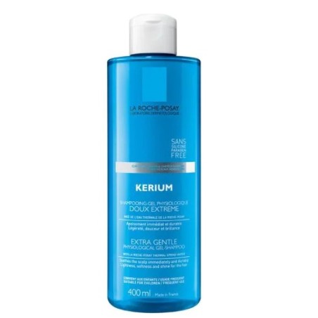 LA ROCHE POSAY KERIUM SHAMPOO GEL LENITIVO 400 ML SHAMPOO DELICATO PER CUOIO CAPELLUTO SENSIBILE E FACILMENTE IRRITABILE