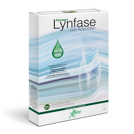 LYNFASE FITOMAGRA CONCENTRATO FLUIDO 12 FLACONCINI DRENANTE UTILE PER FAVORIRE L'ELIMINAZIONE DEI LIQUIDI IN ECCESSO  CON