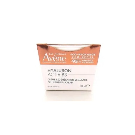 AVÈNE HYALURON ACTIVE B3 REFILL CREMA RIGENERANTE CELLULARE 50 ML CON ACIDO IALURONICO E NIACINAMIDE( VITAMINA B3) LEVIGAN