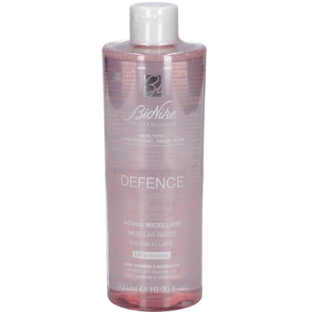 BIONIKE DEFENCE ACQUA MICELLARE ULTRA - DELICATA VISO - OCCHI - LABBRA CON ACQUA DISTILLATA DI ROSA, RINFRESCANTE E LENITI