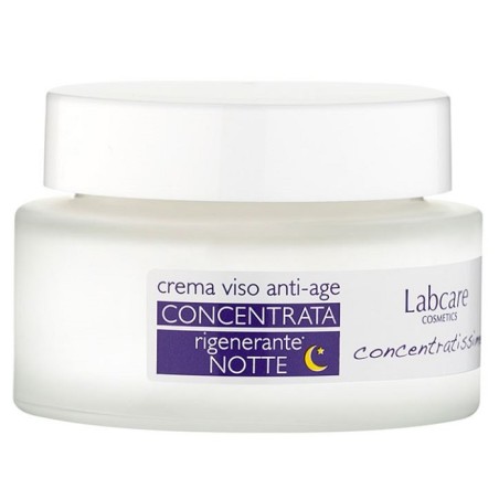 LABCARE CREMA VISO NOTTE 50 ML CON ACIDO IALURONICO (BASSO, MEDIO, ALTO PESO MOLECOLARE), BURRO DI KARITÈ, OLIO DI ALBICOC