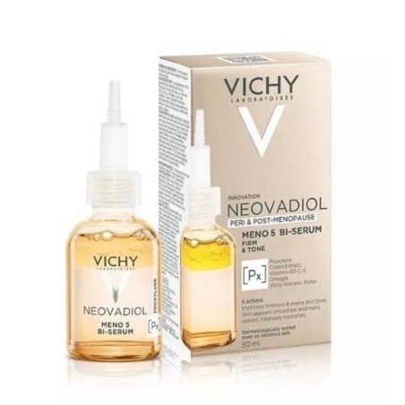 VICHY NEOVADIOL SIERO PERI - POST MENOPAUSA DONA VOLUME E RIEMPIE LE RUGHE PER PELLE SECCA  TRATTAMENTO FRESCO  PER MACCHI