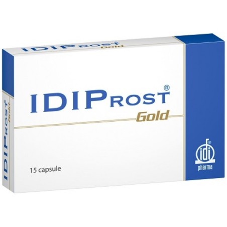 IDIPROST GOLD 15 CAPSULE PER LE VIE URINARIE A BASE DI SERENOA REPENS, CROCUS SATIVUS PER PAZIENTI CHE PRESENTANO IPB ASSO