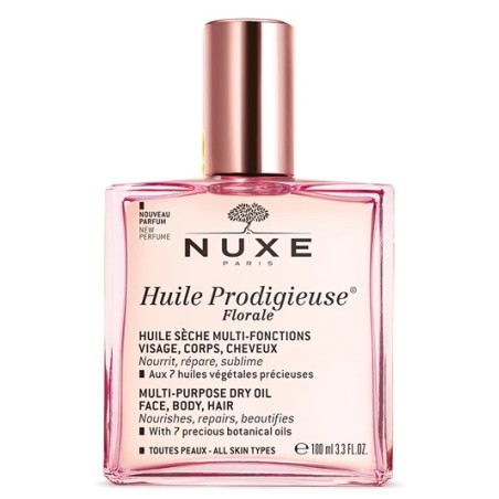 NUXE OLIO PRODIGIOSO SECCO MULTIUSO FLOREALE 100 ML DALLA TEXTURE UNICA E DAL PROFUMO INEBRIANTE DI ARANCIO MAGNOLIA E VAN