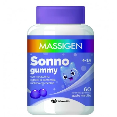 MASSIGEN SONNO GUMMY 60 CARAMELLE GOMMOSE