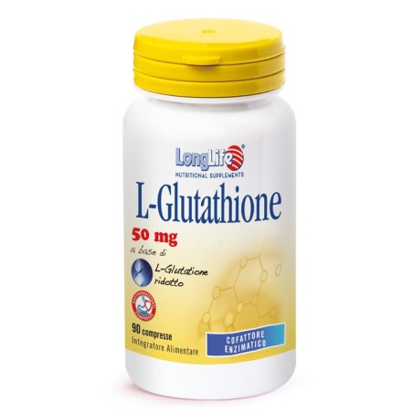 LONGLIFE L-GLUTATHIONE 50 MG 90 COMPRESSE