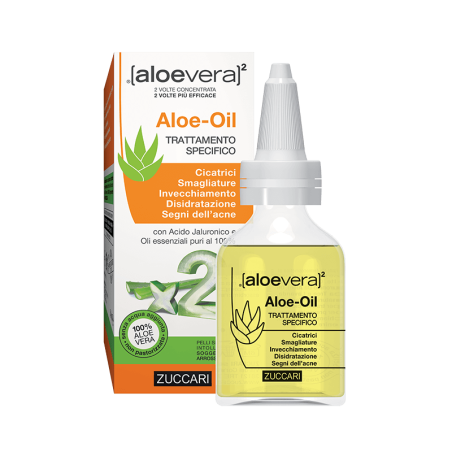 ZUCCARI ALOEVERA 2 ALOE OIL TRATTAMENTO SPECIFICO VISO CORPO