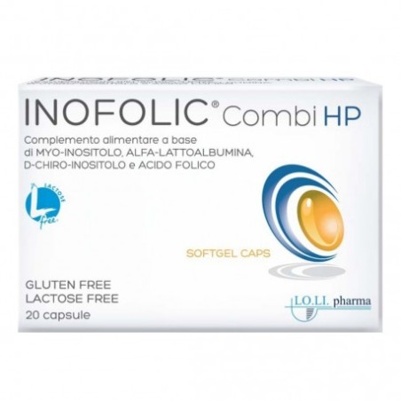INOFOLIC COMBI HP Integratore Di Acido Folico 20 Capsule