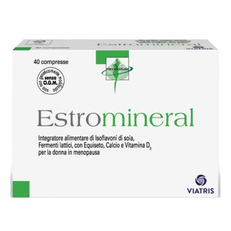 ESTROMINERAL - INTEGRATORE PER DONNE IN MENOPAUSA - 40 COMPRESSE