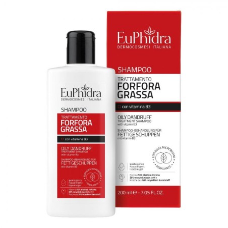 EUPHIDRA - SHAMPOO FORFORA GRASSA 200 ML