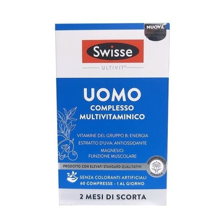 Swisse Ultivit Complesso Multivitaminico Uomo 60 Compresse