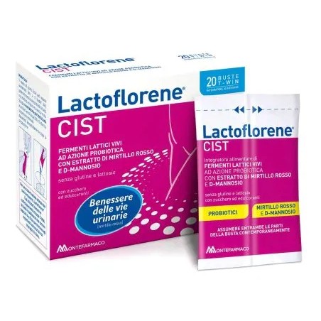 Lactoflorene Cist Integratore Vie Urinarie 20 Bustine