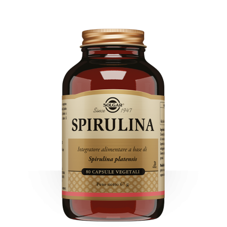 Solgar Spirulina 80 capsule vegetali