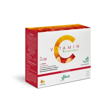 Aboca Vitamin C NaturComplex Integratore con Vitamina C 20 Bustine Orosolubili