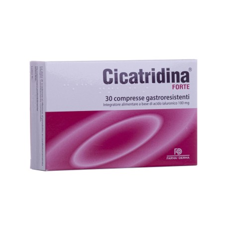 Cicatridina Forte Integratore di Acido Ialuronico 100mg 30 compresse