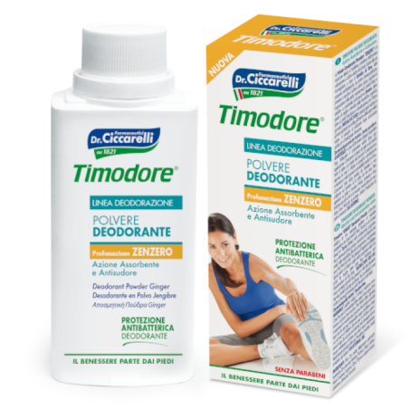 TIMODORE POLVERE DEODORANTE ZENZERO 75G
