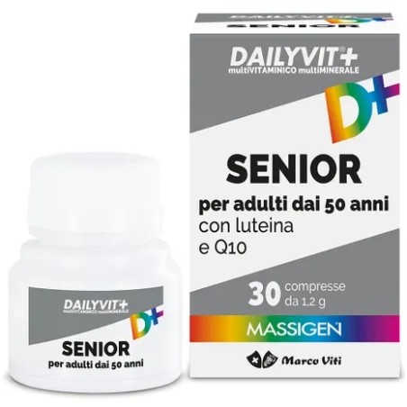 Massigen Dailyvit+ Senior Integratore Multivitaminico e Multiminerale 30 Compresse