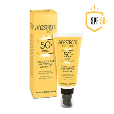 ANGSTROM CREMA SOLARE VISO SPF 50+ PROTETTIVA ANTIETÀ 40 ML