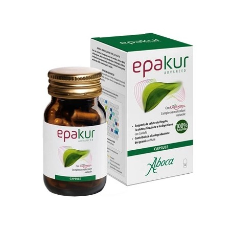 Aboca Epakur Advanced 50 Capsule Integratore per la Salute del Fegato
