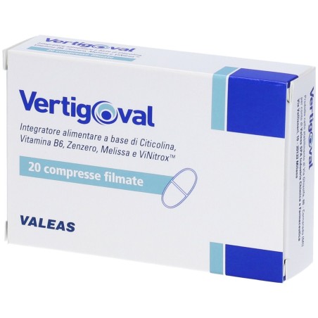 Vertigoval Integratore per Disturbi dell’Equilibrio 20 compresse