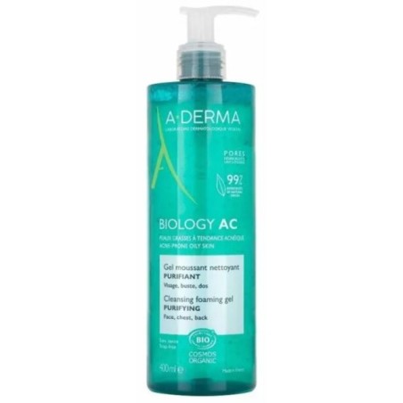 Aderma Biology Ac Gel Detergente Schiumogeno Purificante 400ml