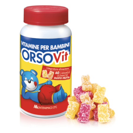 ORSOVIT MULTIVITAMINICO MONTEFARMACO 60 CARAMELLE GOMMOSE