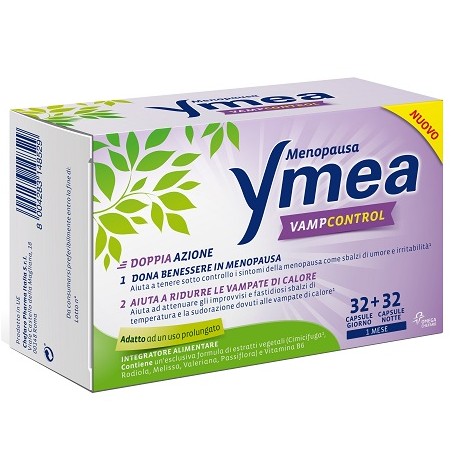 Ymea Vamp Control per il controllo della menopausa 64 capsule