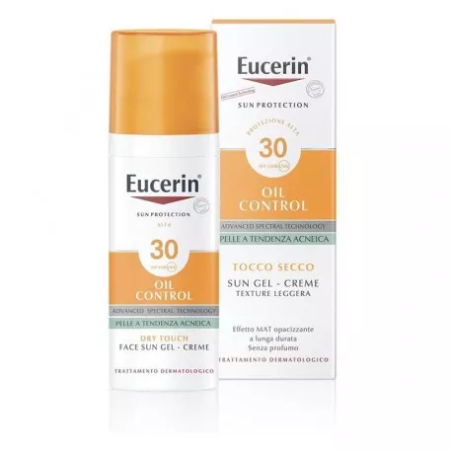 Eucerin Sun Oil Control crema solare viso per pelli grasse SPF 30 50 ml