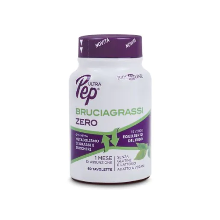 Bios Line Ultra Pep Bruciagrassi Zero Integratore Peso Corporeo 60 tavolette